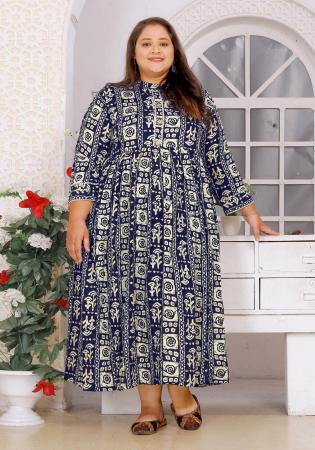 Picture of Splendid Rayon Slate Grey Readymade Gown