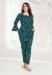 Picture of Bewitching Rayon Teal Kurtis & Tunic