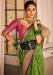 Picture of Appealing Silk Dark Green Saree