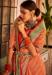 Picture of Beautiful Silk Sandy Brown Saree