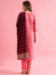 Picture of Cotton & Silk Light Pink Readymade Salwar Kameez