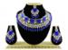 Picture of Pretty Royal Blue Necklace Set