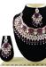 Picture of Resplendent Maroon Necklace Set