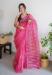 Picture of Fascinating Organza Pale Violet Red Saree