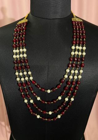 Picture of Alluring Saddle Brown Necklace Set