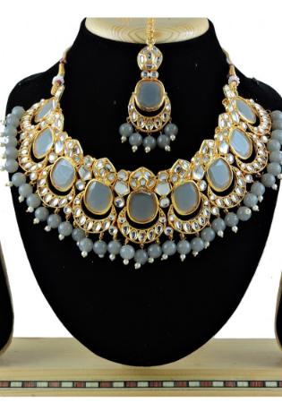 Picture of Ideal Slate Grey Necklace Set