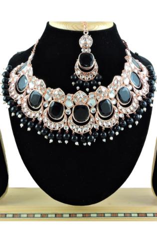 Picture of Superb Black Necklace Set