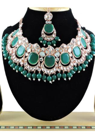 Picture of Ideal Sea Green Necklace Set