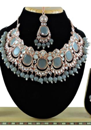 Picture of Fine Slate Grey Necklace Set