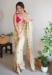 Picture of Beauteous Georgette Off White Saree