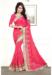 Picture of Superb Georgette Deep Pink Saree