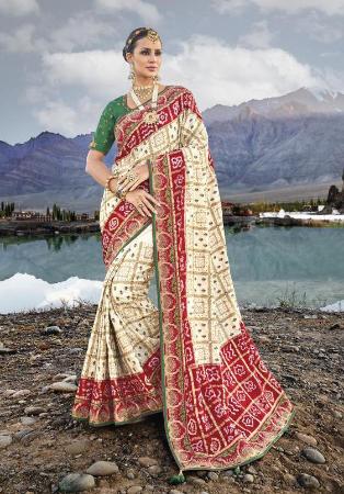 Picture of Delightful Silk Linen Saree