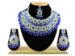 Picture of Amazing Steel Blue Necklace Set