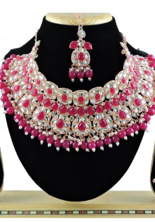 Picture of Sublime Rosy Brown Necklace Set