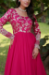 Picture of Marvelous Georgette Deep Pink Readymade Gown