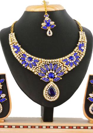Picture of Wonderful Blue Necklace Set