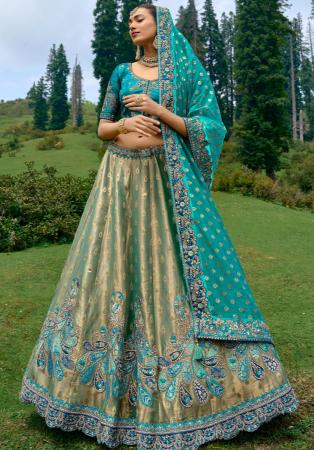 Picture of Comely Silk Grey Lehenga Choli