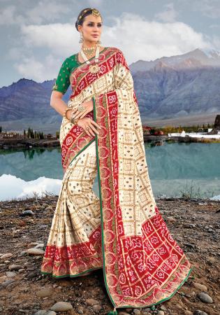 Picture of Beauteous Satin Wheat Saree