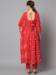 Picture of Alluring Rayon Crimson Readymade Salwar Kameez