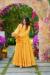 Picture of Amazing Georgette Golden Rod Readymade Gown