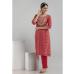 Picture of Fine Cotton Brown Readymade Salwar Kameez