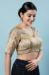 Picture of Bewitching Silk Beige Designer Blouse