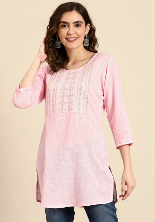 Picture of Lovely Rayon & Cotton Thistle Kurtis And Tunic