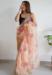 Picture of Shapely Organza Moccasin Saree