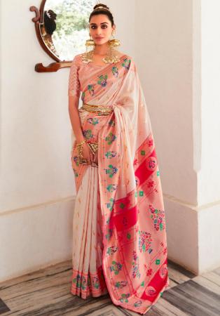 Picture of Lovely Silk Burly Wood Saree