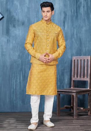 Picture of Comely Satin Burly Wood Kurtas