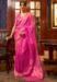 Picture of Comely Silk Hot Pink Saree