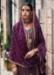 Picture of Lovely Silk Purple Straight Cut Salwar Kameez
