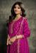 Picture of Admirable Silk Violet Straight Cut Salwar Kameez