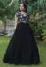 Picture of Beautiful Georgette Black Readymade Gown