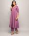 Picture of Ideal Crepe Plum Readymade Salwar Kameez