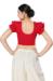 Picture of Bewitching Cotton & Lycra Crimson Designer Blouse