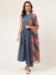 Picture of Statuesque Cotton Slate Grey Readymade Salwar Kameez