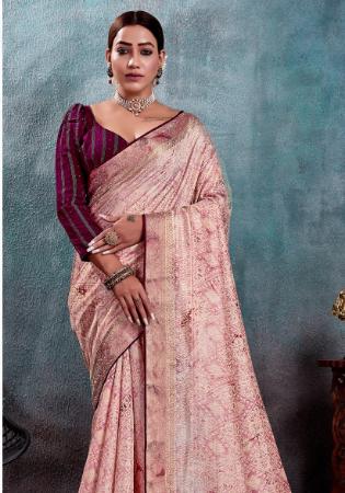 Picture of Sightly Silk Beige Saree