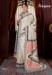 Picture of Enticing Georgette Off White Saree