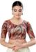 Picture of Delightful Synthetic Maroon Designer Blouse