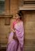 Picture of Charming Silk Plum Saree