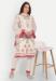 Picture of Sightly Georgette Off White Readymade Salwar Kameez
