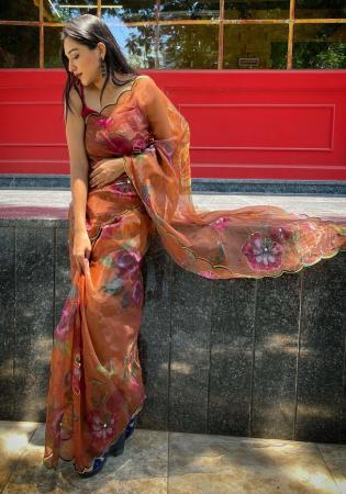 Picture of Fascinating Organza Sienna Saree