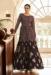 Picture of Sublime Georgette Dark Olive Green Party Wear Gown