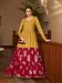 Picture of Fine Georgette Chocolate Party Wear Gown