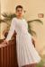 Picture of Grand Georgette White Party Wear Gown