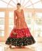 Picture of Fascinating Georgette Burly Wood Party Wear Gown