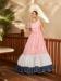 Picture of Enticing Georgette Antique White Party Wear Gown