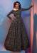 Picture of Bewitching Crepe Black Party Wear Gown