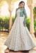 Picture of Admirable Cotton Off White Party Wear Gown